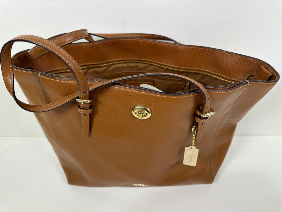 Just Added - Coach Tan Tote Handbag [Photo 4]