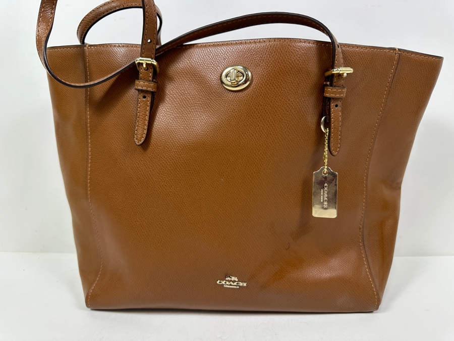 Just Added - Coach Tan Tote Handbag [Photo 2]