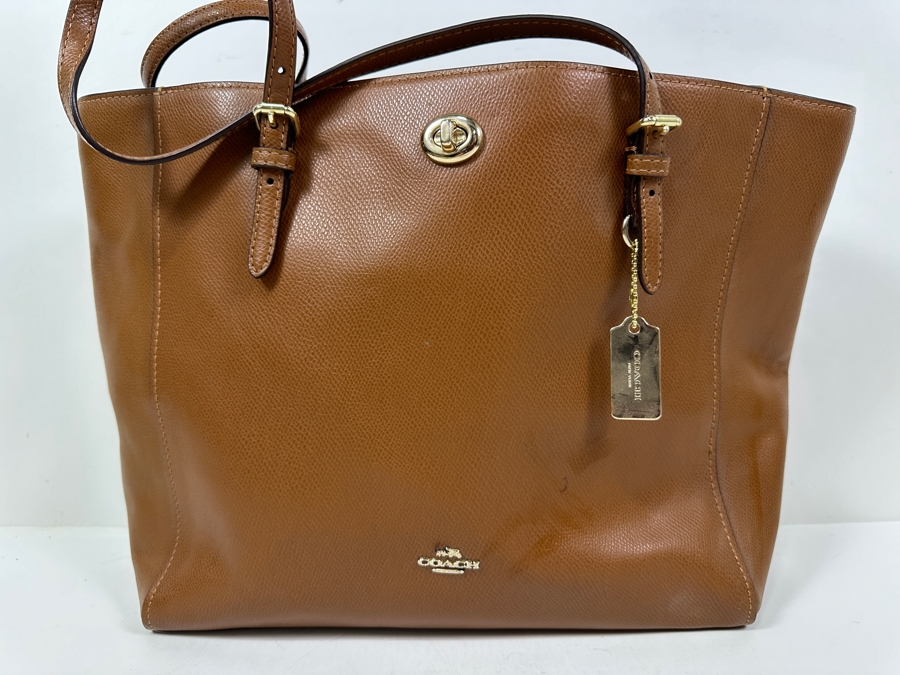 Just Added - Coach Tan Tote Handbag [Photo 3]