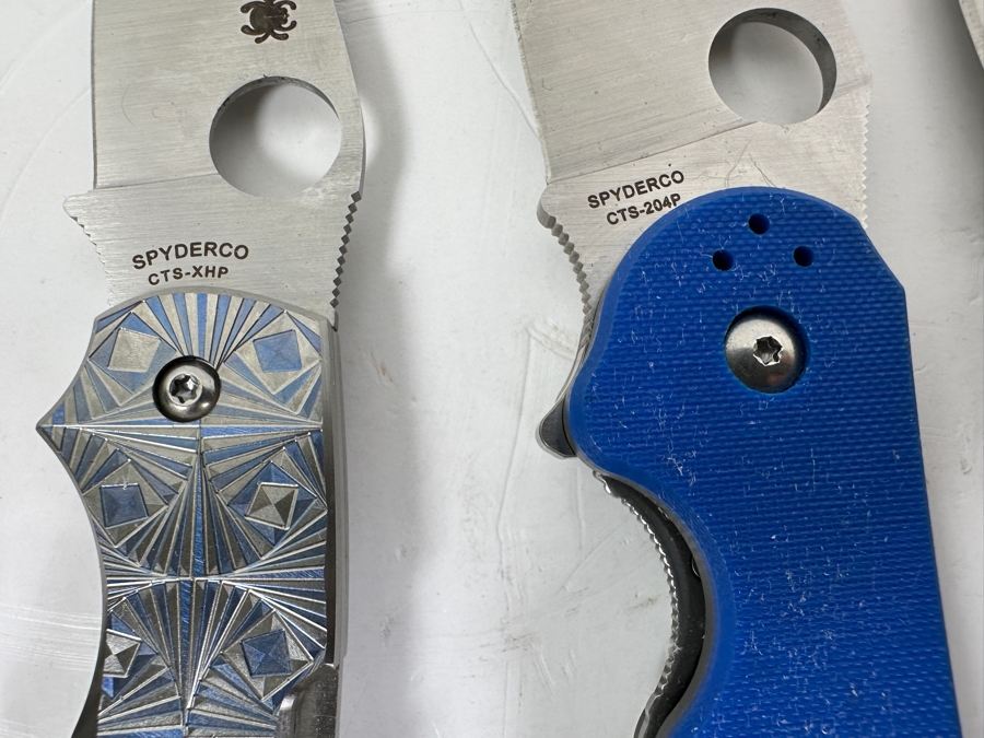 Just Added - (11) Spyderco Pocket Folding Knives [Photo 8]