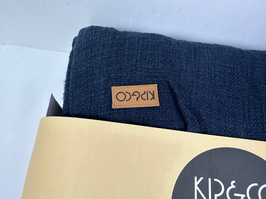 Just Added - New Kip & Co 100% Cotton Tassel Throw 180cm X 230cm [Photo 2]