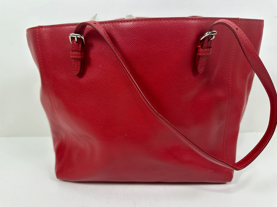 Just Added - Coach Tote Red Handbag [Photo 6]