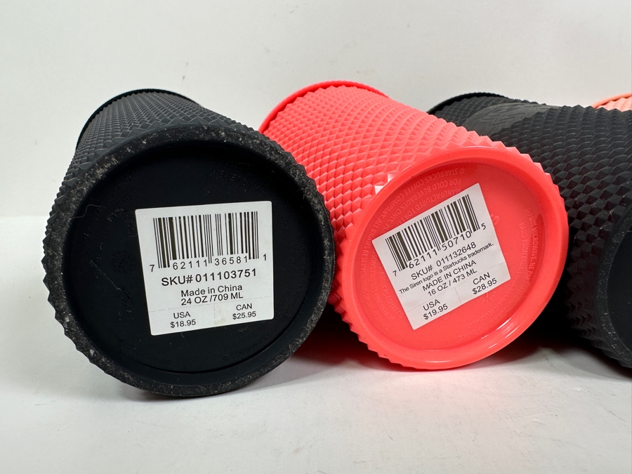 Just Added - (4) New Starbucks Coffee Studded Tumblers [Photo 7]