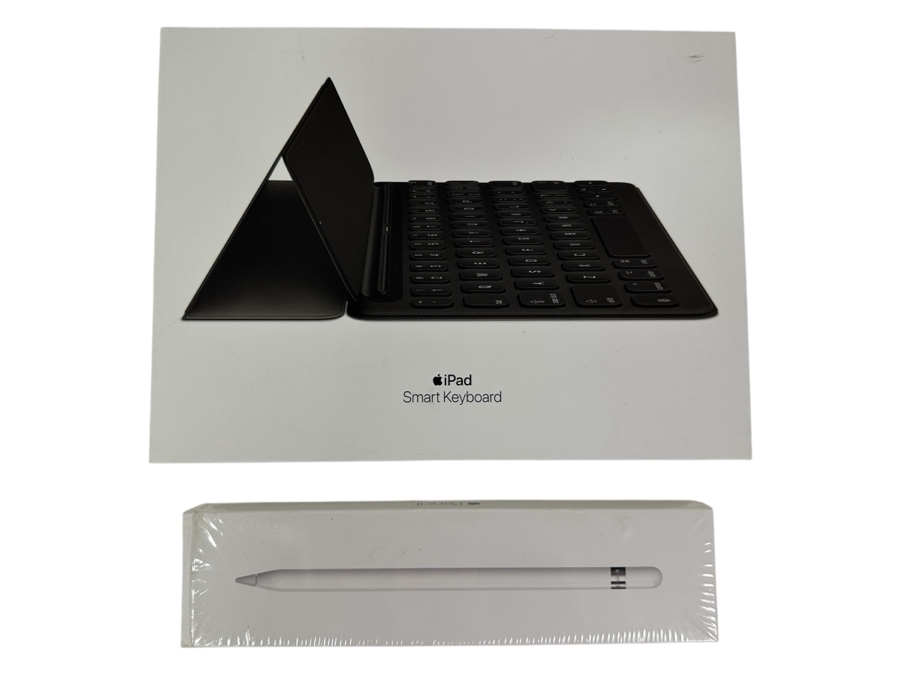 Just Added - iPad Smart Keyboard MX3L2LL/A And New Sealed Apple Pencil MK0C2AM/A