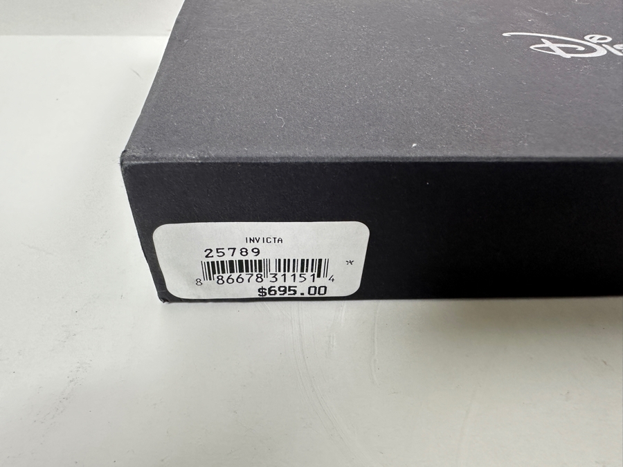 Just Added - New Womens Disney Limited Edition Minnie Moving Arms Watch Set In Silver / Black By Invicta Retails $695 [Photo 6]