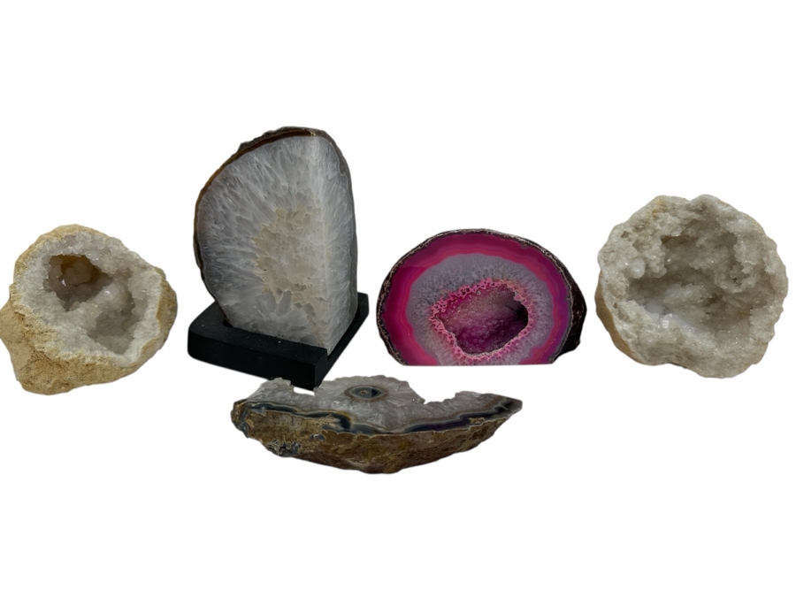 Just Added - Collection Of Sliced Geodes [Photo 1]