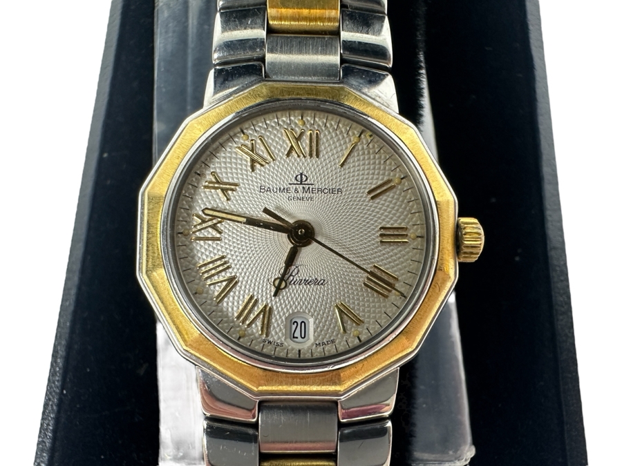 Just Added - New Baume & Mercier Geneve Riviera Wrist Watch