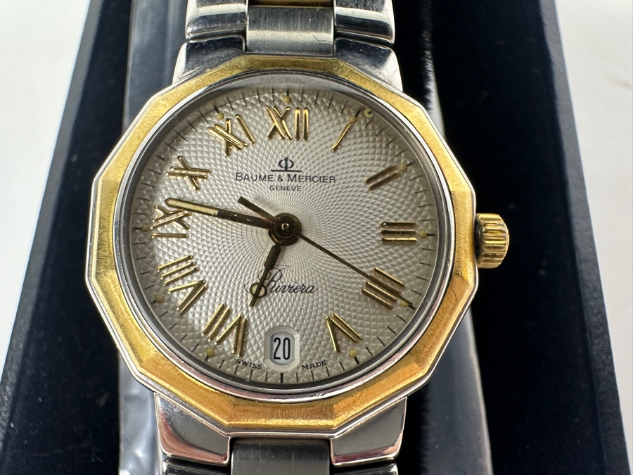 Just Added - New Baume & Mercier Geneve Riviera Wrist Watch [Photo 4]