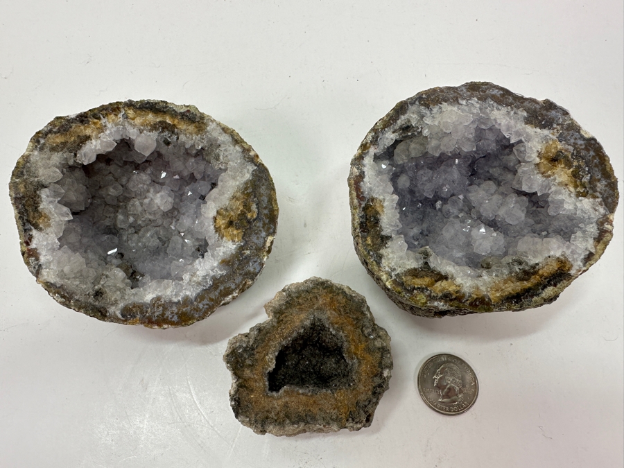 Just Added - (3) Geode Halves [Photo 2]