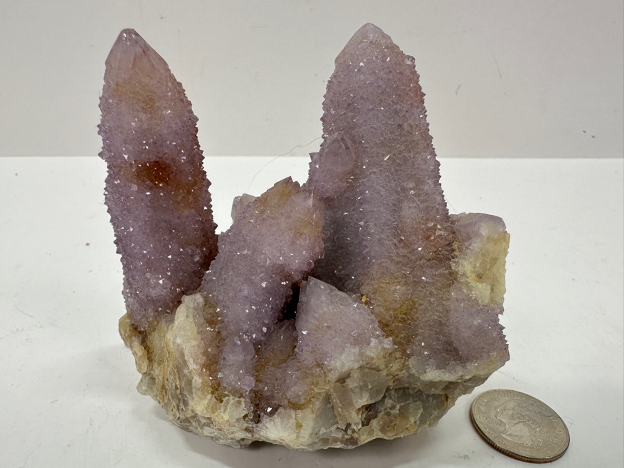 Just Added - Amethyst Cactus Quartz Organic Sculpture 3.5'H [Photo 2]