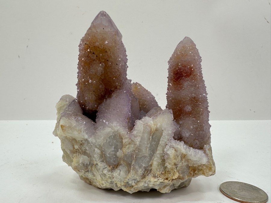 Just Added - Amethyst Cactus Quartz Organic Sculpture 3.5'H [Photo 6]