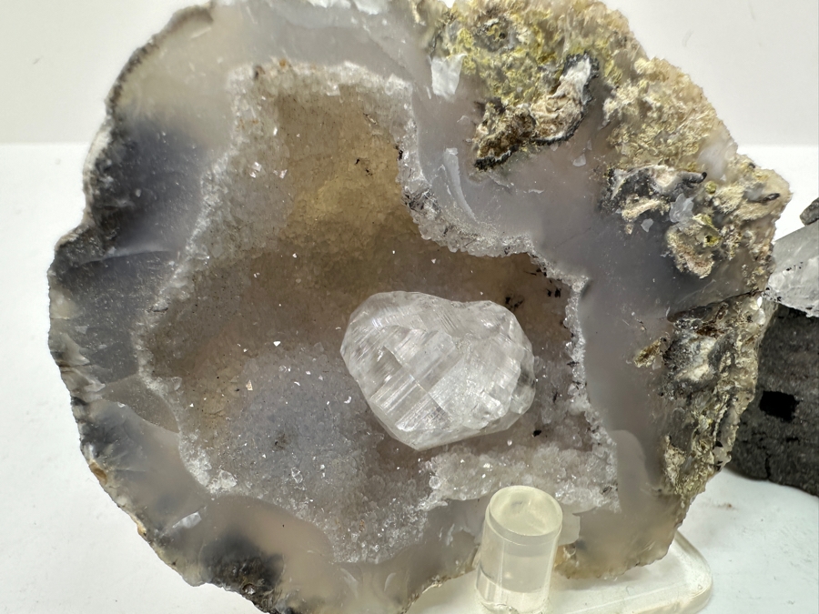 Just Added - Geode / Rocks With Quartz & Purple Stone [Photo 3]