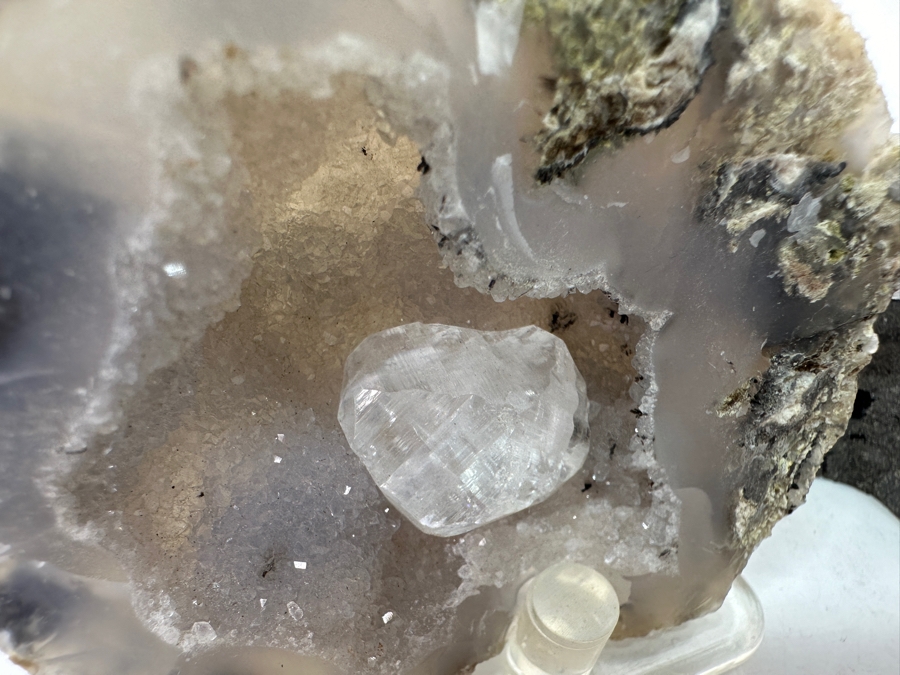 Just Added - Geode / Rocks With Quartz & Purple Stone [Photo 4]