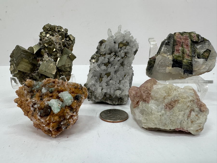 Just Added - (5) Collection Of Various Rocks / Quartz / Pyrite [Photo 12]