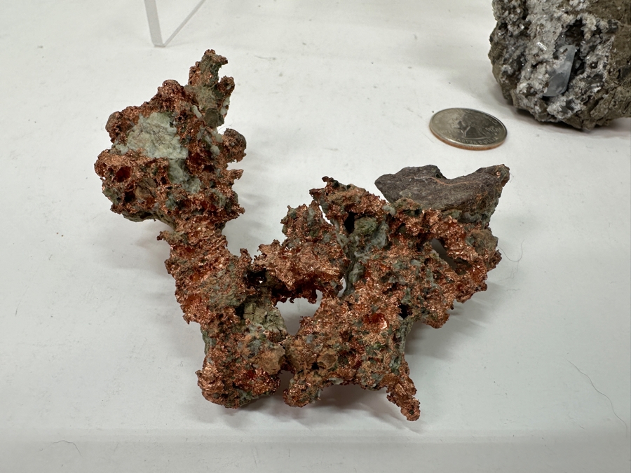 Just Added - Watermelon Tourmaline Specimen, Copper Organic Sculpture, Petrified Wood & More [Photo 13]