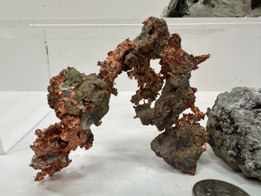 Just Added - Watermelon Tourmaline Specimen, Copper Organic Sculpture, Petrified Wood & More [Photo 8]