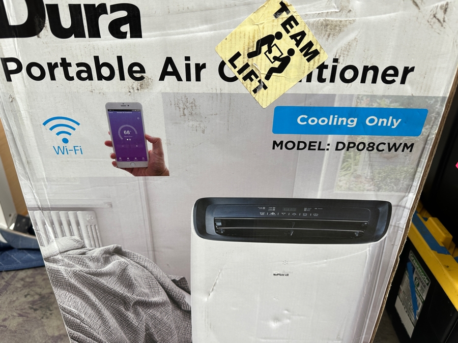 Just Added - New DuraComfort Portable Air Conditioner Smart Mobile App Model DP08CWM Retails $528 [Photo 2]
