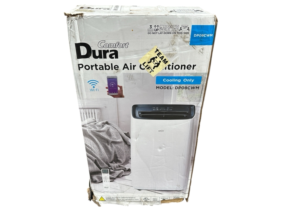 Just Added - New DuraComfort Portable Air Conditioner Smart Mobile App Model DP08CWM Retails $528
