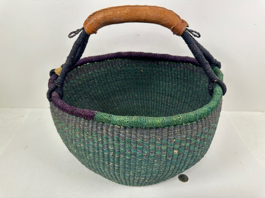 Just Added - African Bolga Basket 16'W [Photo 3]