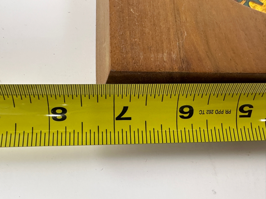 Vintage Cloisonne Rooster Wall Plaque 7W X 7.5H [Photo 4]