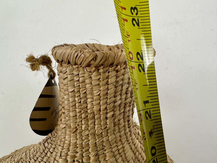 Handmade Woven Basket From Zimbabwe 22'H Retails $104 [Photo 6]