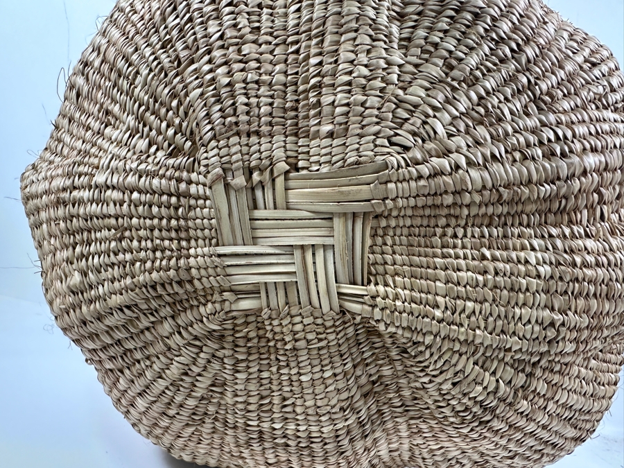 Handmade Woven Basket From Zimbabwe 22'H Retails $104 [Photo 5]