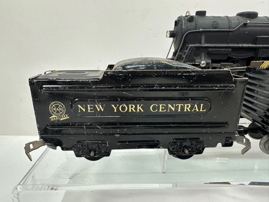 Vintage Mid-Century Louis Marx Stream Line Electrical Train Set With Original Box (Only Has 3 Pieces Of Train Tracks) [Photo 11]