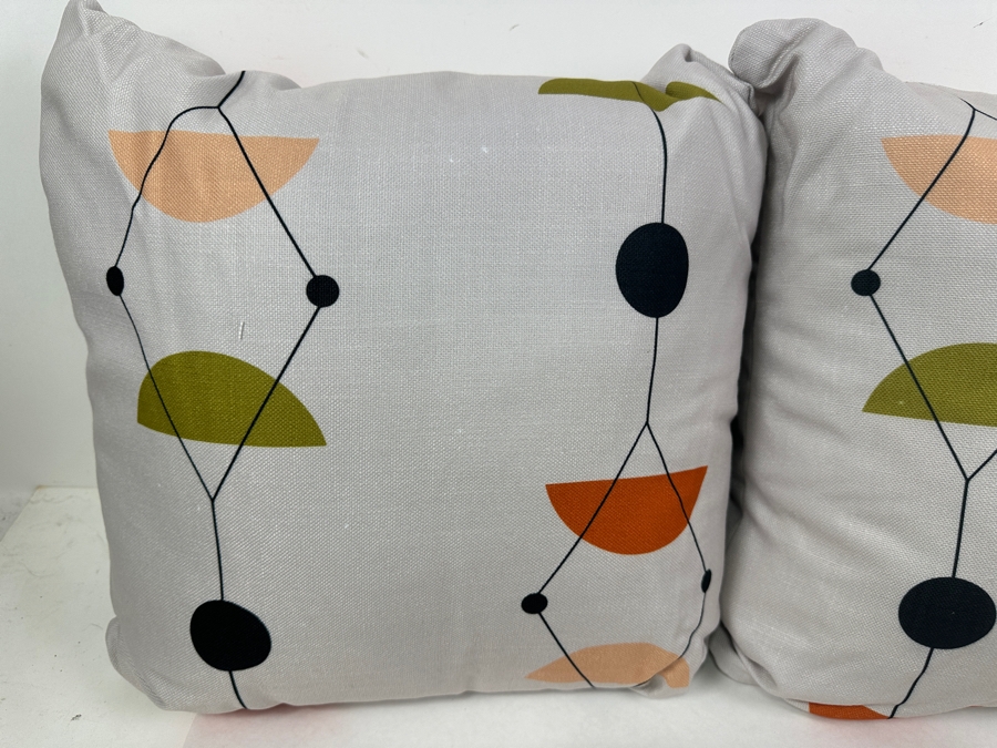 New Eikei Washed Cotton Lime Olive Queen Duvet Cover Set with (2) Shams and (2) Throw Pillows  [Photo 7]