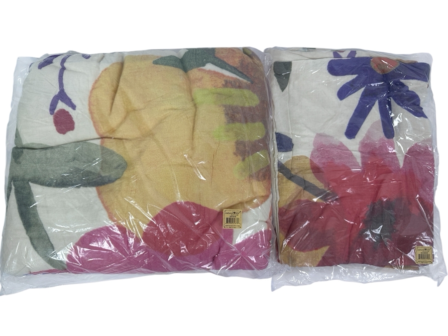 New Natural Life Full/Queen Duvet Cover with (2) Shams