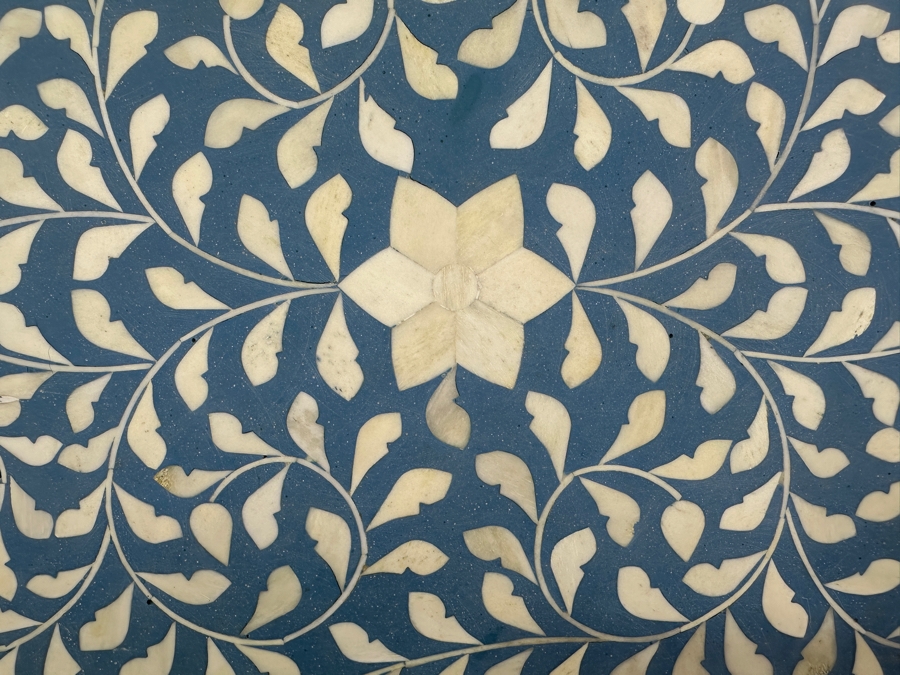 Bone Inlay Serving Tray 20 X 15.5 [Photo 3]