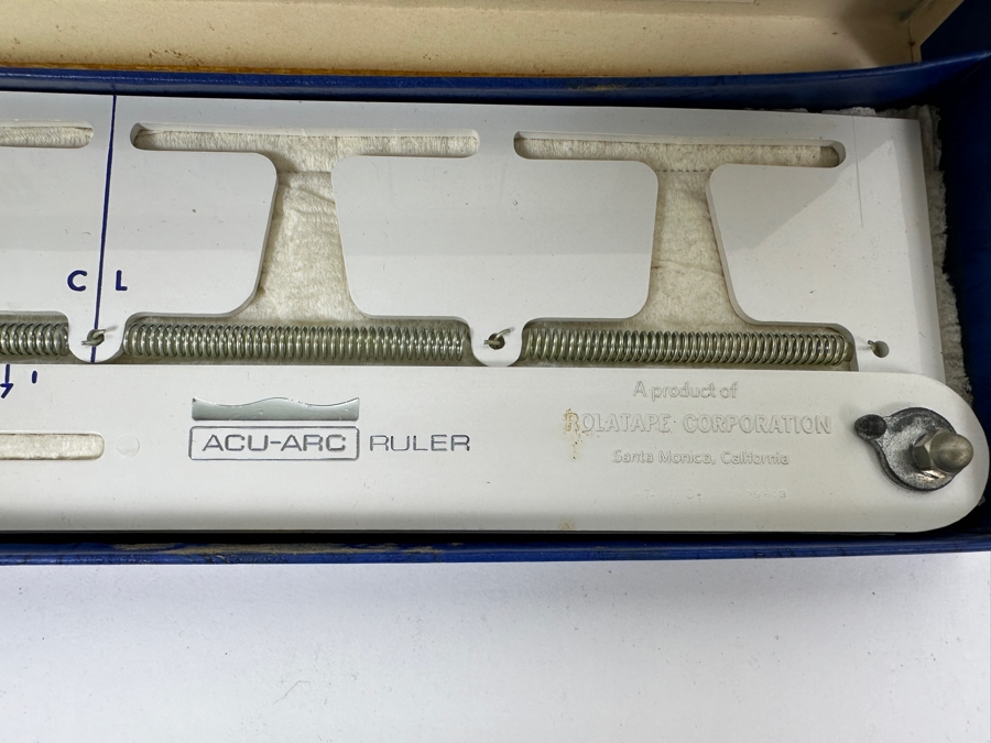 New Ferance Construction Co. Drafting Tool Beam, New K&E Keuffel & Esser Co. Paragon Ruler, Acu-Arc Ruler & Alteneder 612 Protractor Tool [Photo 8]