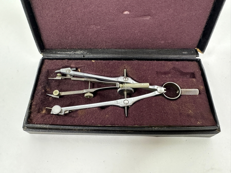 New Ferance Construction Co. Drafting Tool Beam, New K&E Keuffel & Esser Co. Paragon Ruler, Acu-Arc Ruler & Alteneder 612 Protractor Tool [Photo 11]