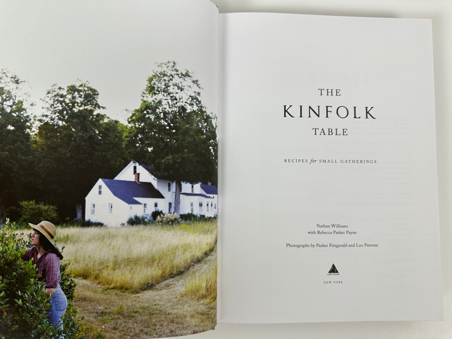 Fist Printing 2013 Hardcover Cookbook The Kinfolk Table - Recipes For Small Gatherings By Nathan Williams [Photo 2]
