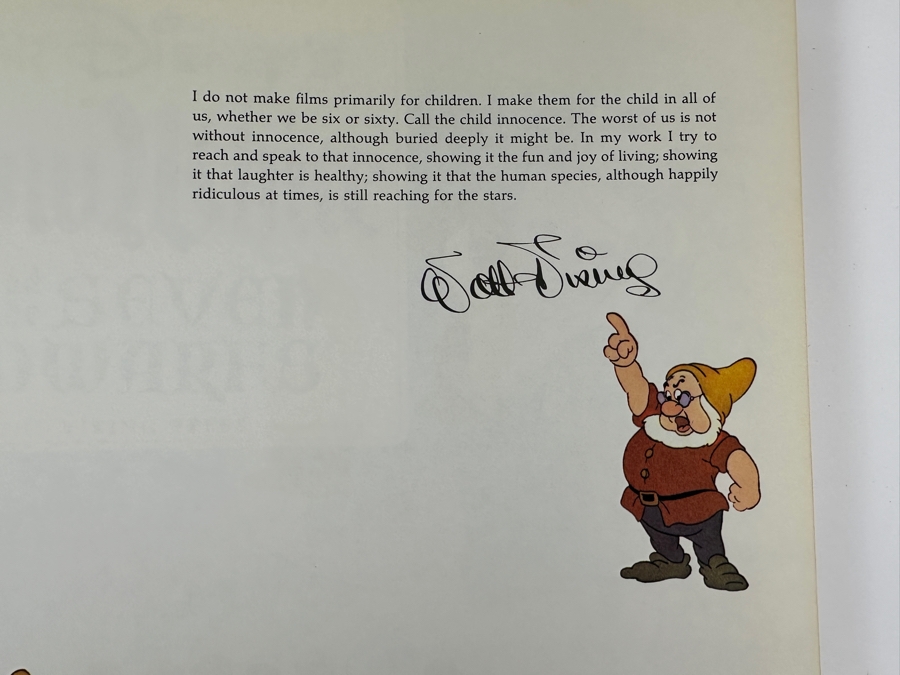 Vintage 1979 Hardcover Book Walt Disney's Snow White And The Seven Dwarves [Photo 2]