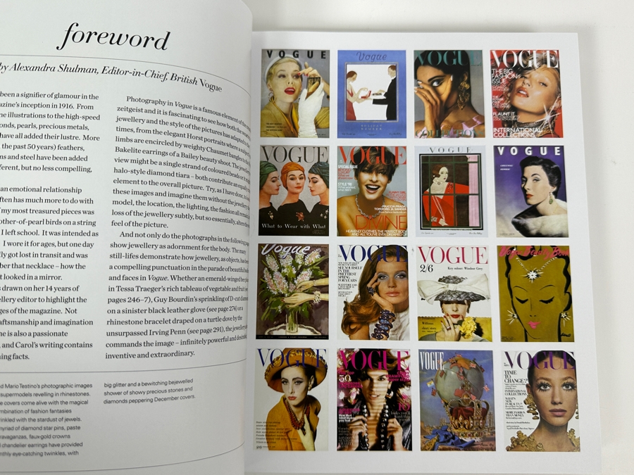 Hardcover Book Vogue The Jewellery By Carol Woolton Retails $44 [Photo 4]