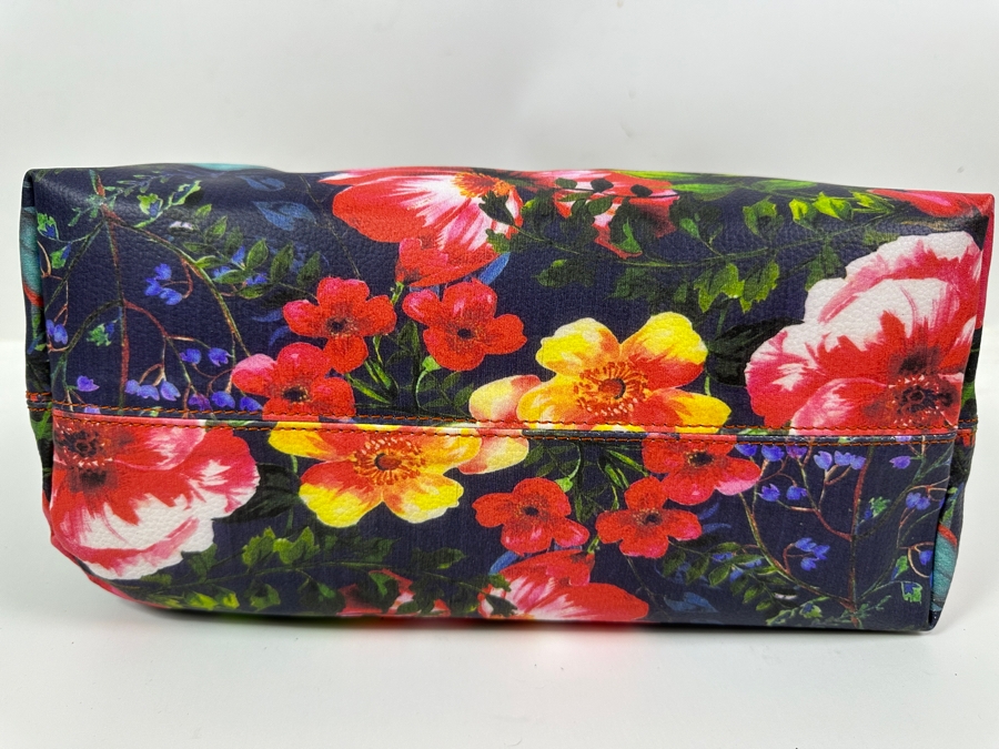  New Johnny Was Bali Printed Multicolor Zip Tote 14'W x 6'D x 12'H Retails $425 [Photo 4]