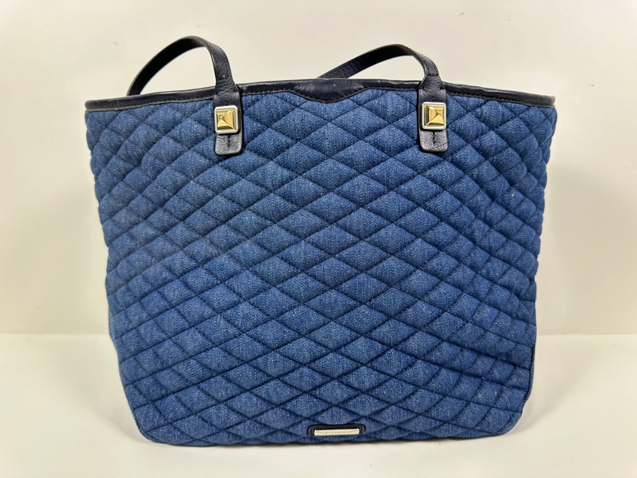 Rebecca Minkoff Denim Tote 18'W x 6.5D x 11'H [Photo 2]
