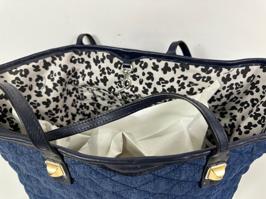 Rebecca Minkoff Denim Tote 18'W x 6.5D x 11'H [Photo 4]