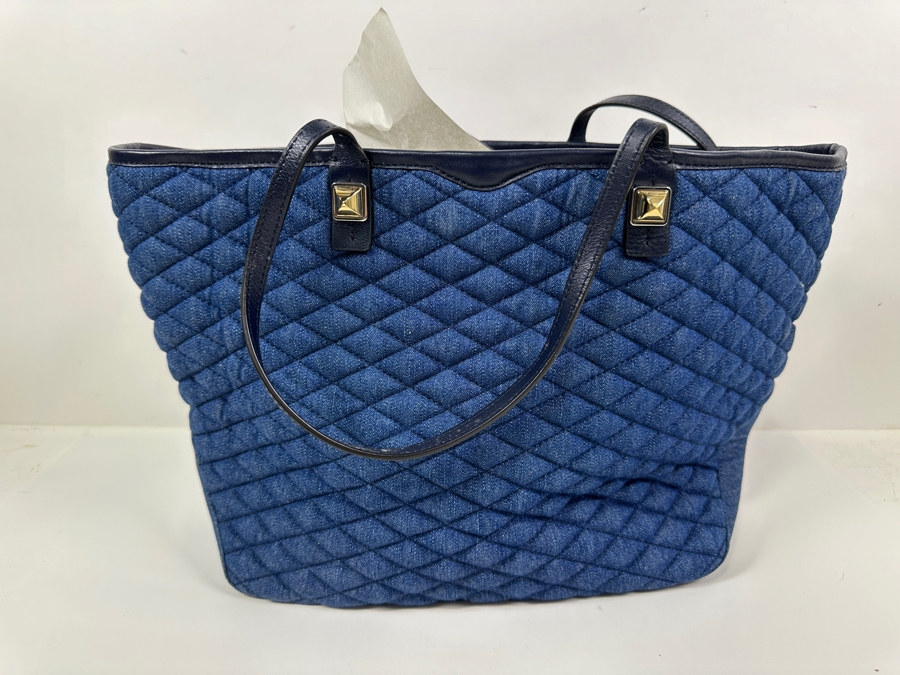 Rebecca Minkoff Denim Tote 18'W x 6.5D x 11'H [Photo 5]