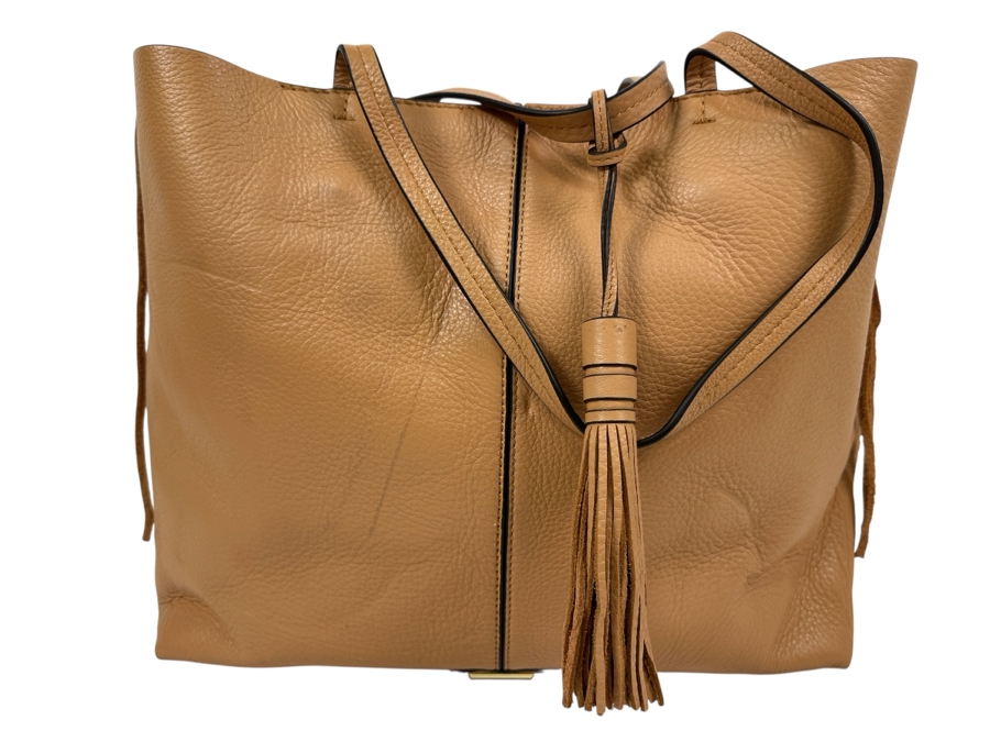 New Rebecca Minkoff Leather Tote 16'W x 5'D X 13'H - Color Closest to Most Zoomed in Shot