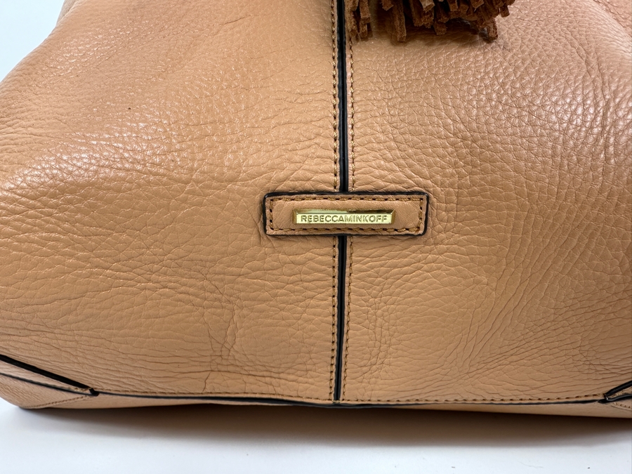 New Rebecca Minkoff Leather Tote 16'W x 5'D X 13'H - Color Closest to Most Zoomed in Shot [Photo 4]