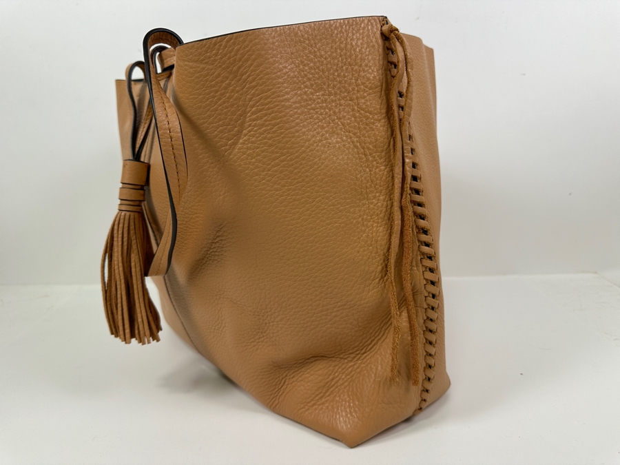 New Rebecca Minkoff Leather Tote 16'W x 5'D X 13'H - Color Closest to Most Zoomed in Shot [Photo 5]