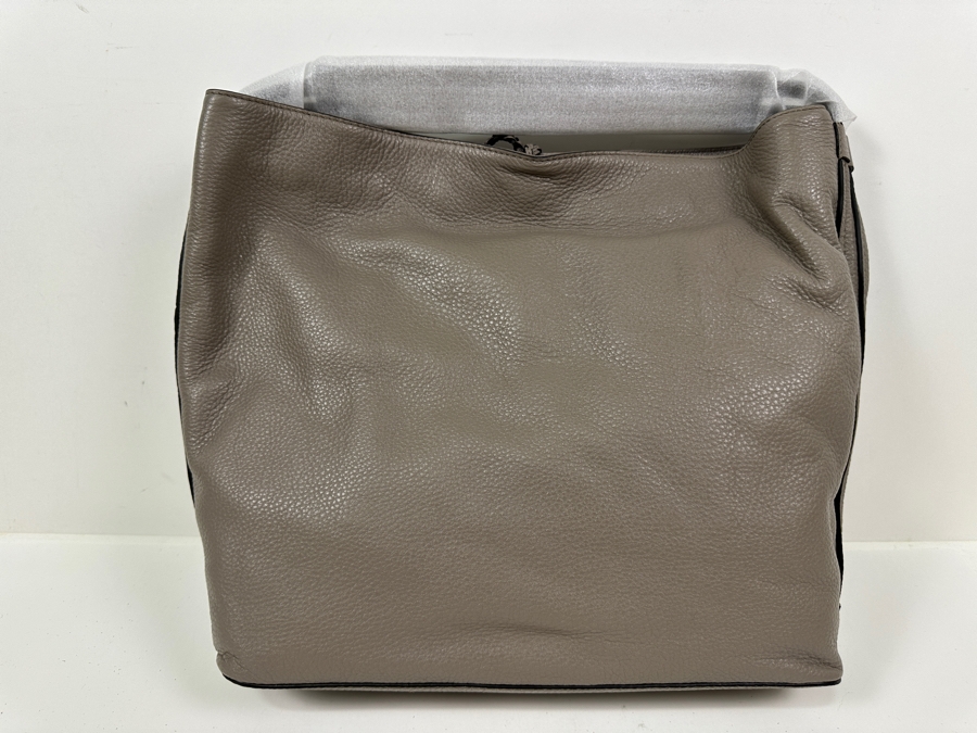 New Rebecca Minkoff Leather Hobo Color - Mushroom 14'W x 5'D X 12'H Retails $295 [Photo 6]