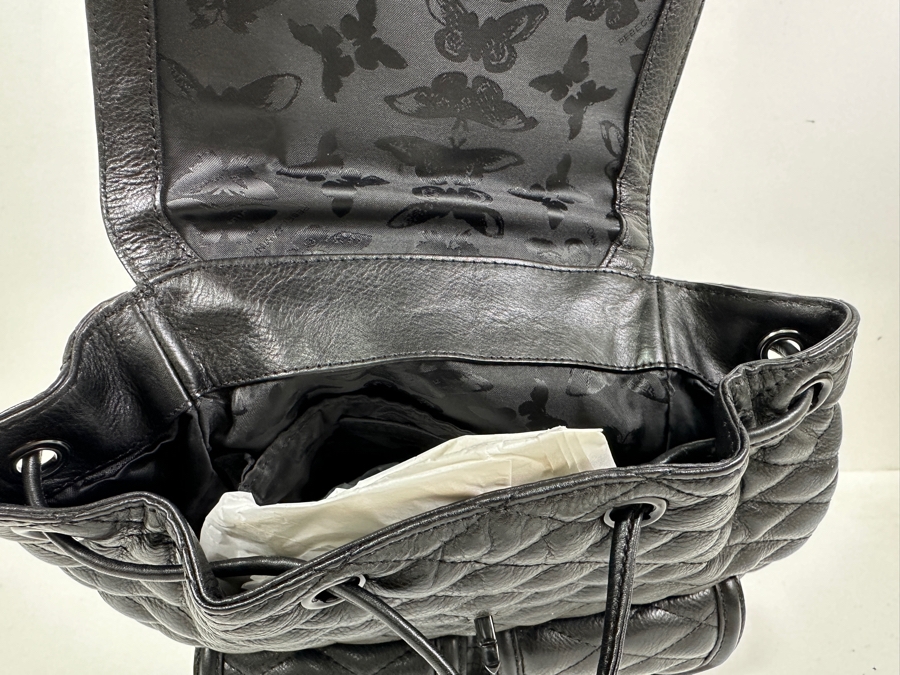 New Rebecca Minkoff Quilted Leather Backpack 10'W x 4'D X 11'H [Photo 5]