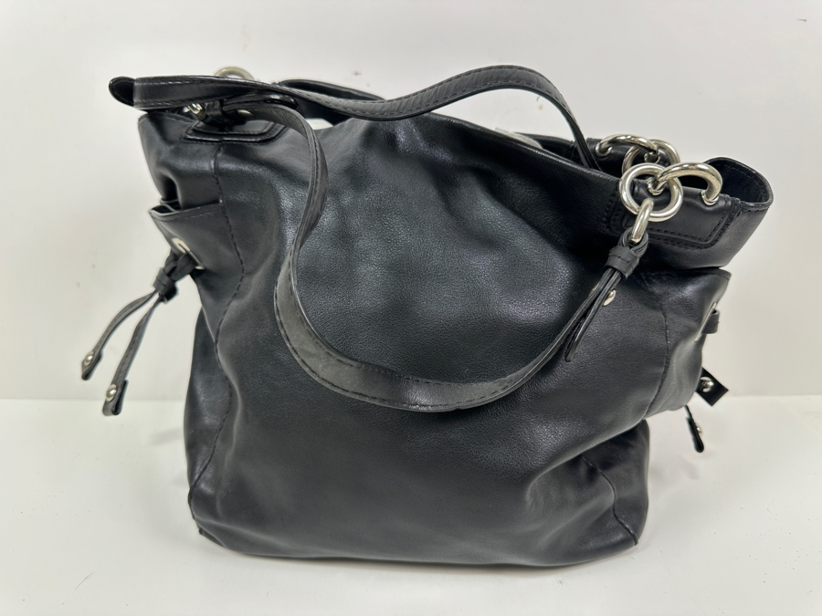 Coach Leather Handbag 14'W x 5'D x 12'H [Photo 4]