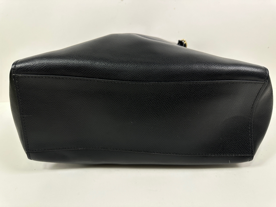 Coach Leather Tote Handbag 12'W x 5'D x 10.5'H [Photo 5]