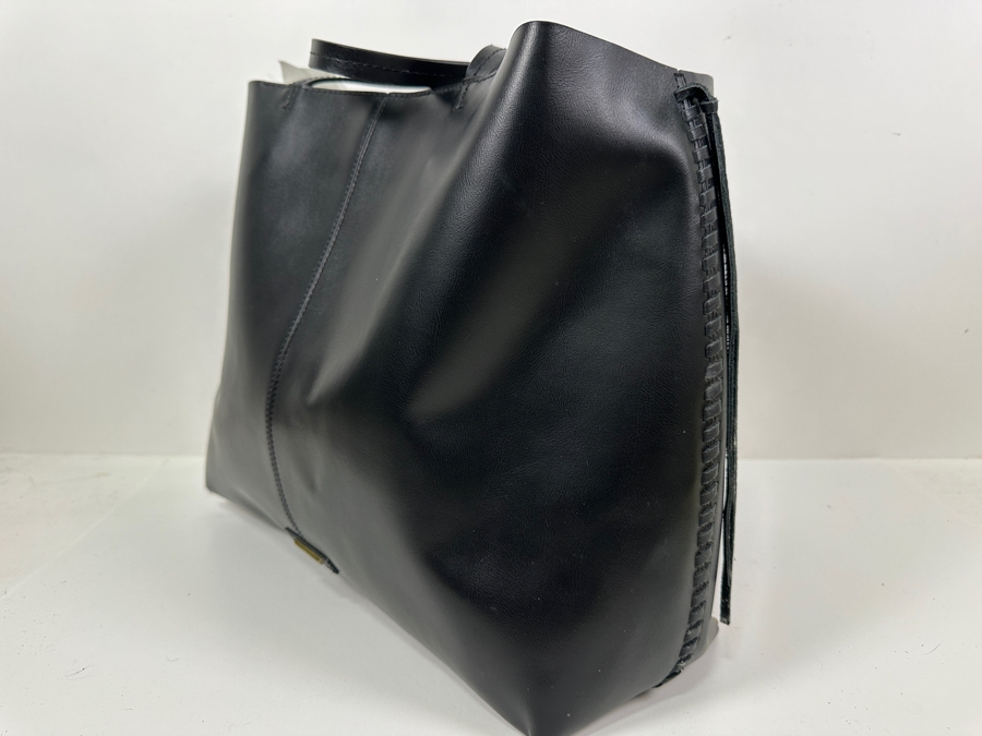 Rebecca Minkoff Leather Studded Tote Handbag 16'W x 6'D x 12'H [Photo 3]