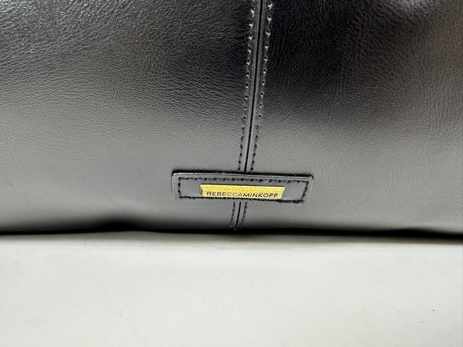 Rebecca Minkoff Leather Studded Tote Handbag 16'W x 6'D x 12'H [Photo 5]