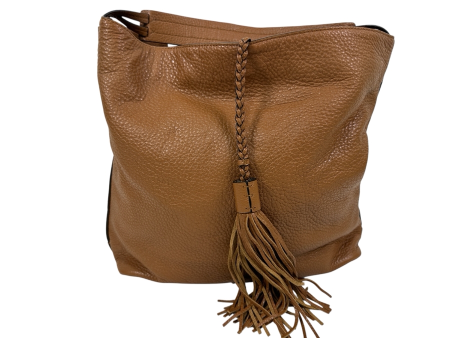 New Rebecca Minkoff Tan Leather Hobo 14'W x 5'D X 12'H [Photo 1]