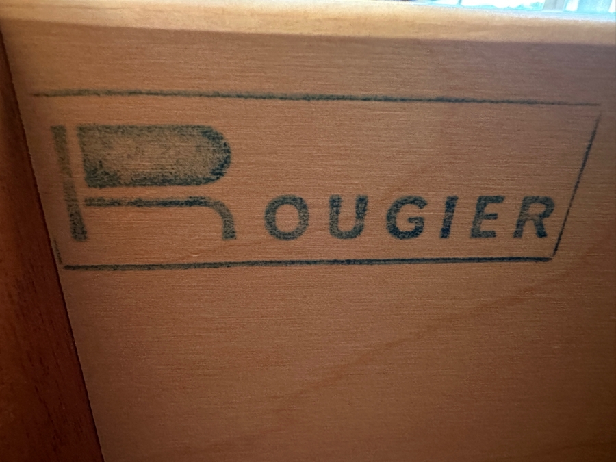 Vintage Roger Rougier Furniture Highboy Dresser Chest Of Drawers Cabinet [Photo 6]